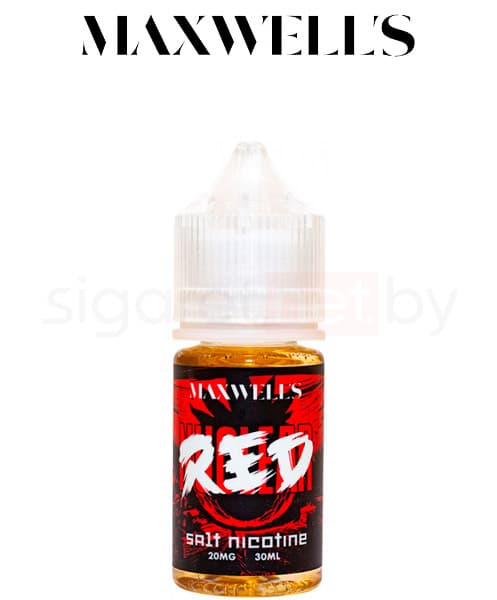 Жидкость Maxwells SALT - RED ( Ядерная Клубника ) 30 мл ( 20 мг )