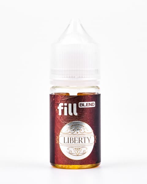 Жидкость fill BLEND - Liberty ( Американский Табак ) 25 мл ( 17 ± 3 мг )