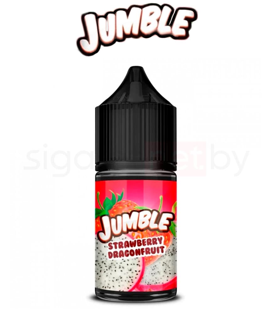 Жидкость Jumble SALT - Strawberry Dragonfruit ( Микс из Спелой Клубники и Драгонфрута ) 30 мл ( 20 мг )