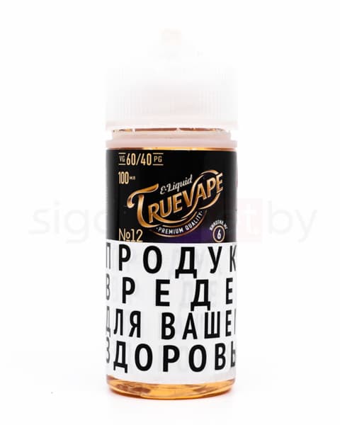 Жидкость INTRUE Lab TRUEVAPE №12 100 мл ( 6 мг ) ( Черничный Маффин )