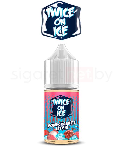 Жидкость Twice On Ice - Pomegranate Litchi ( Замороженные Гранат и Личи ) 30 мл ( 20 мг )