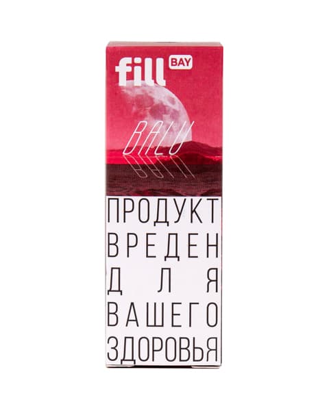 Жидкость fill BAY - Balu ( Малиновый Морс ) 25 мл ( 15 ± 3 мг ) РБ