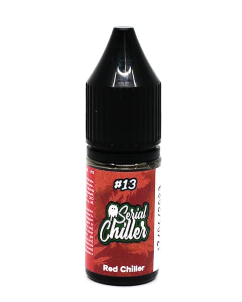 Жидкость Serial Chiller - #13 Красный Чиллер 10 мл ( 17 ± 3 мг ) ( Лимонад Тархун с Клубникой )