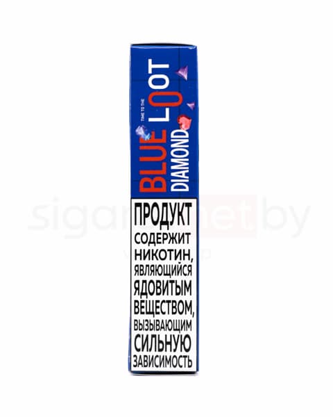 Жидкость Loot SALT - Blue Diamond 30 мл ( 15 ± 3 мг ) ( Смородина Малина )