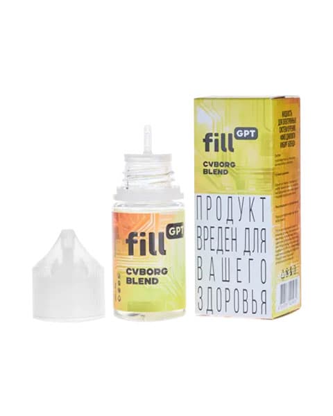 Жидкость fill GPT - Cyborg Blend ( Манго Банан ) 25 мл ( 15 ± 3 мг )