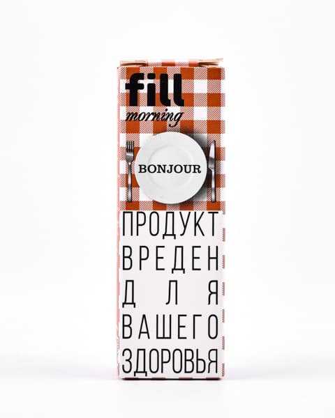 Жидкость fill morning - Bonjour 10 мл ( 17 ± 3 мг ) ( Круассан с Карамелью )
