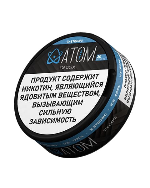 Никотиновые паучи ATOM ICE COOL ( Ментол ) 11 мг.