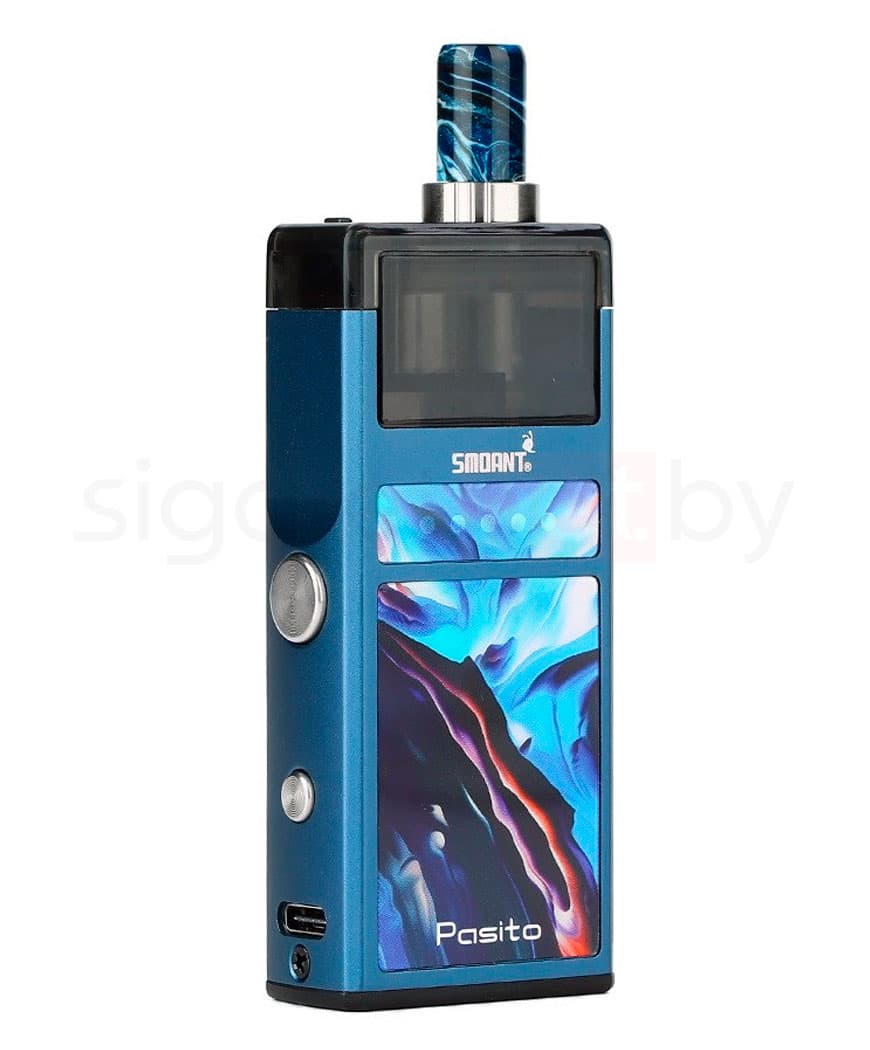 Стартовый комплект Smoant Pasito Pod 1100 mAh - 3 мл. ( Синий ) Bronze Blue