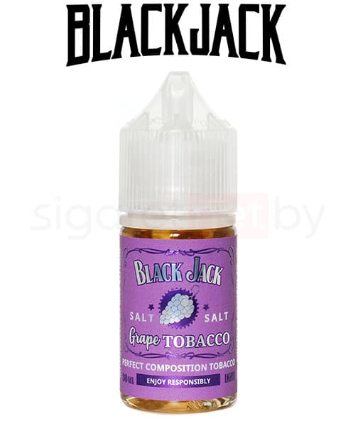 Жидкость BLACK JACK "GRAPE TOBACCO" 30 мл ( LIGHTS )
