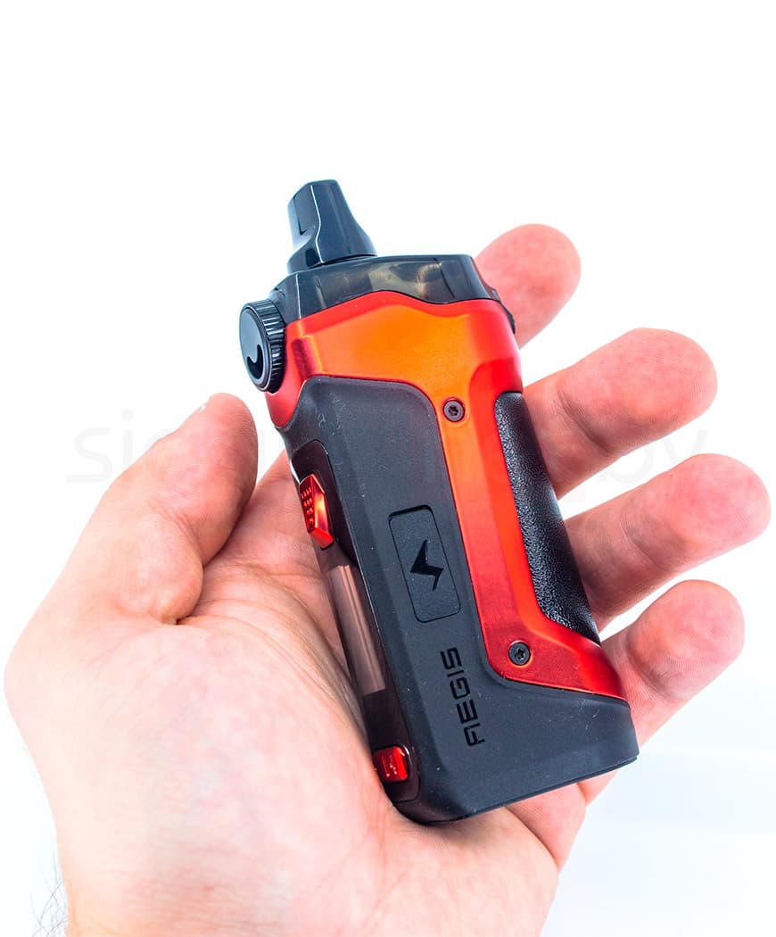 Стартовый комплект Geekvape Aegis Boost Plus 40W Pod  - 5.5 мл. ( Черно - Красный )