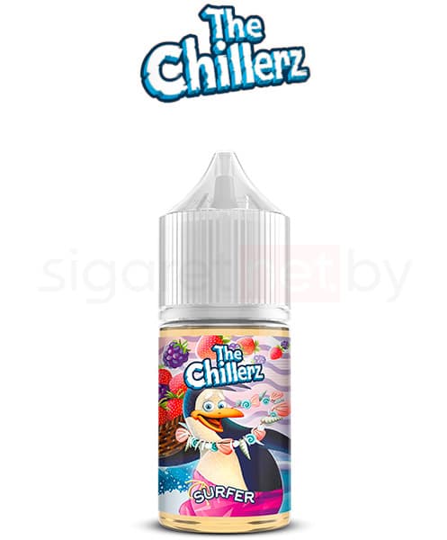 Жидкость The Chillerz - Surfer ( Клубнично-Ежевичный Фреш с Холодком ) 30 мл ( 20 мг )