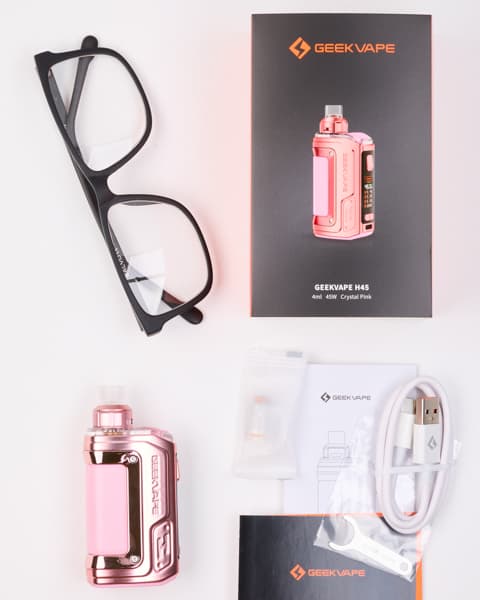 Вейп GeekVape H45 Crystal 1400 mAh - 4 мл ( Розовый ) Pink