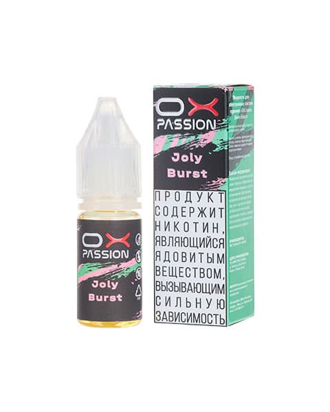 Жидкость OX Passion - Joly Burst 10 мл ( 17 ± 3 мг ) ( Клубника Киви )