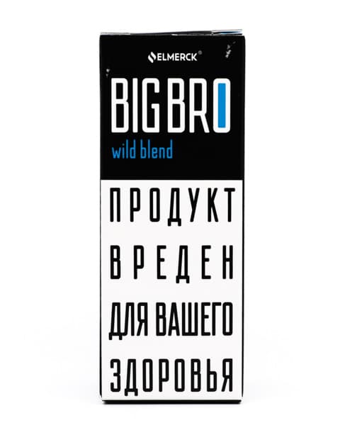 Жидкость ElMerck Big Bro SALT - Wild Blend 30 мл ( 17 ± 3 мг ) ( Кисло-сладкий Ягодный Микс )