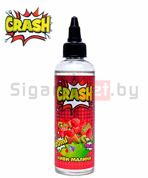 CRASH - Киви - Малина, 120 мл (3 мг)