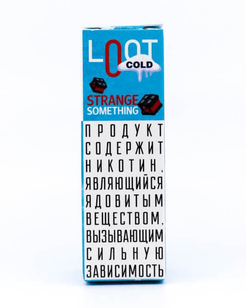 Жидкость Loot Cold SALT - Strange Something 10 мл ( 15 ± 3 мг ) ( Апельсин Маракуйя )
