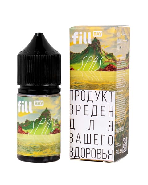 Жидкость fill BAY - Spas ( Яблочный Фреш ) 25 мл ( 15 ± 3 мг )