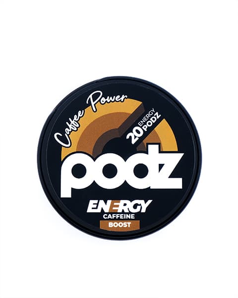 Энергетические паучи «PODZ» со вкусом Caffee Power ( Кофе )