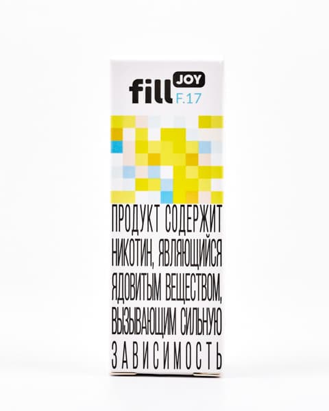 Жидкость fill JOY Классик - Ананас Кокос со Льдом ( F17 ) 25 мл ( 6 ± 1 мг )