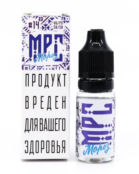 Жидкость МРС Мороз #14 10 мл ( 17 ± 3 мг ) ( Черника Черная Смородина )