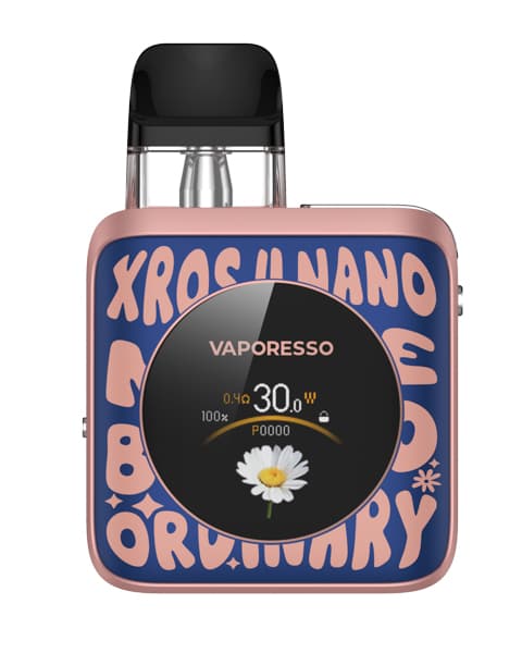 Вейп Vaporesso XROS 4 Nano Pod 1350 mAh - 3 мл. ( Розовый ) Word-Pop Blue