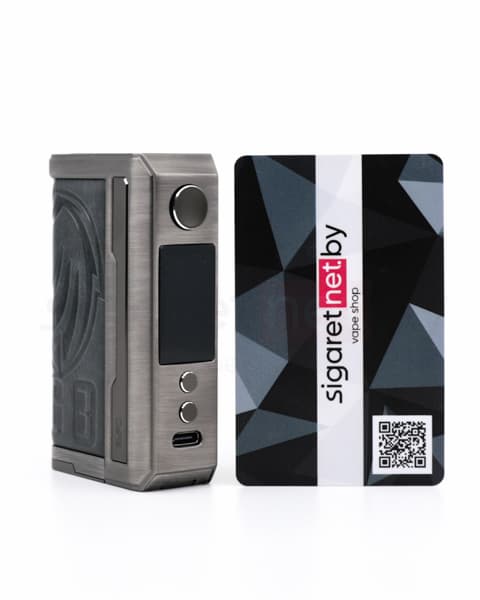 Мод VOOPOO DRAG 3 177W TC  ( без батареи ) ( Темно - Серый ) Eagle Grey