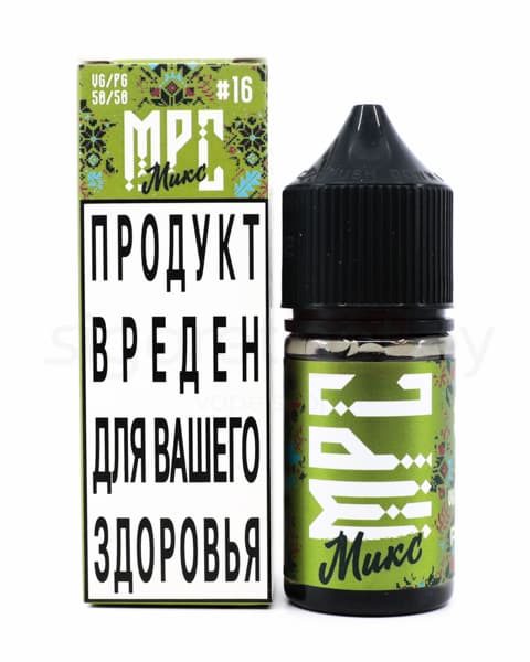 Жидкость МРС Микс #16 - Алтайский 30 мл ( 17 ± 3 мг ) ( Морс из Смородины, Клубники и Хвои )