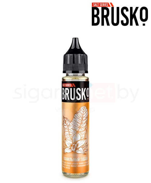 Жидкость Brusko SALT - Ванильный Табак 30 мл ( 50 мг ) 2 ultra