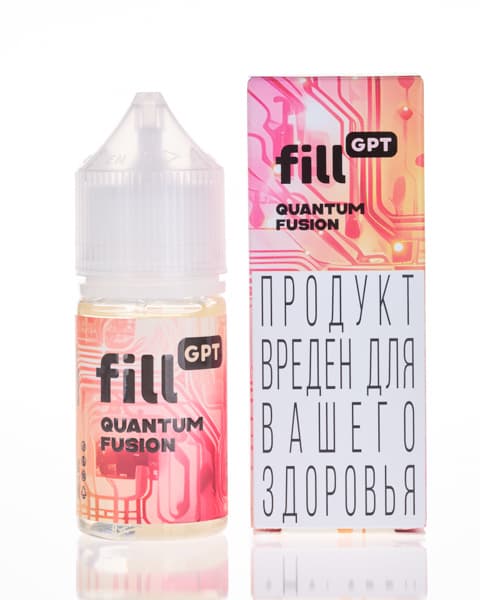 Жидкость FILL GPT - Quantum Fusion ( Малина Маракуйя Юдзу ) 25 мл ( 15 ± 3 мг )