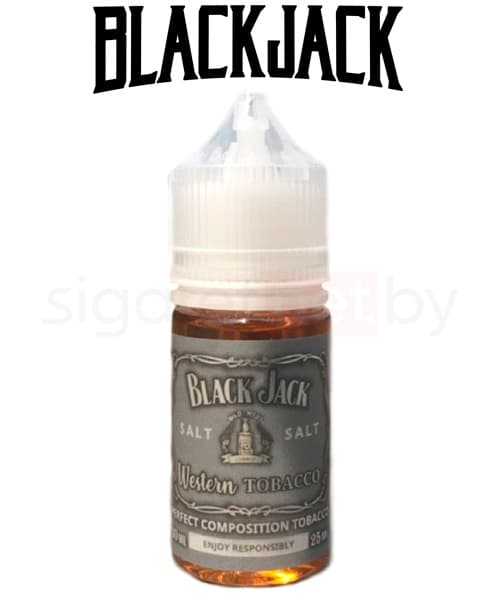 Жидкость BLACK JACK &quot;WESTERN TOBACCO&quot;  30 мл  ( STRONG )