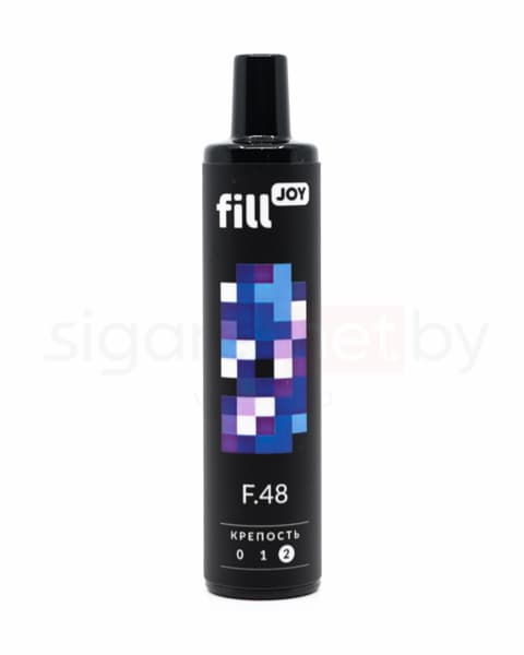 Электронная система курения ( одноразовая ) fill JOY 500 - 400 mAh - Черника ( F48 ) ( 2 мл. Крепость 17 ± 3 мг\ мл )