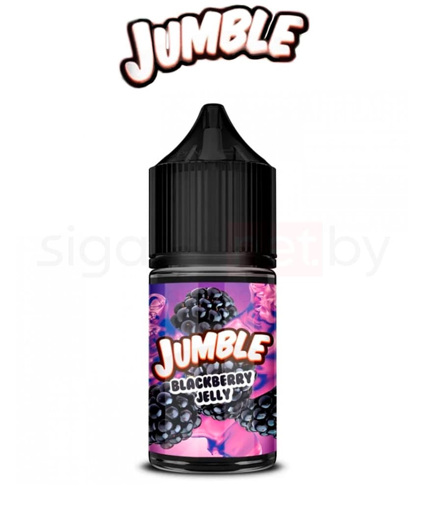 Жидкость Jumble SALT - Blackberry Jelly ( Мармелад со Вкусом Сочной Ежевики ) 30 мл ( 20 мг )