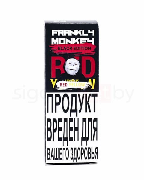 Жидкость Frankly Monkey Black Edition SALT - Red Yellow 30 мл ( 15 ± 3 мг ) ( Малина Лимон )
