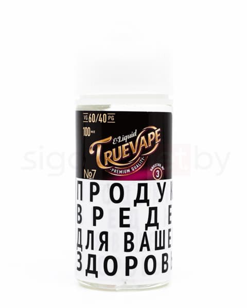 Жидкость INTRUE Lab TRUEVAPE №7 100 мл ( 3 мг ) ( Малиновый Чай )