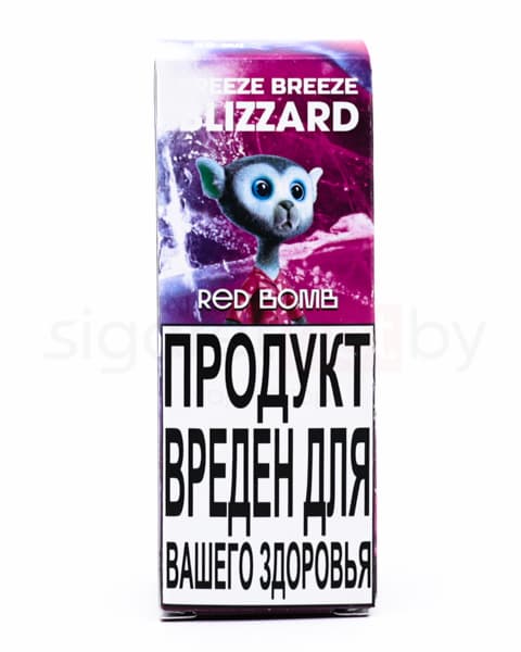 Жидкость Freeze Breeze Blizzard SALT - Red Bomb 30 мл ( 15 ± 3 мг ) ( Вишня )