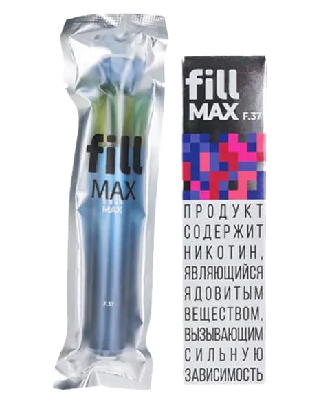 Одноразка fill MAX - 550 mAh - Черника и Малина ( F37 ) ( 2 мл. Крепость 17 ± 3 мг\ мл )