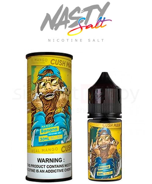 Жидкость Nasty CUSHMAN SALT - Mango Banana ( Манго с Бананом ) 30 мл ( 20 мг )
