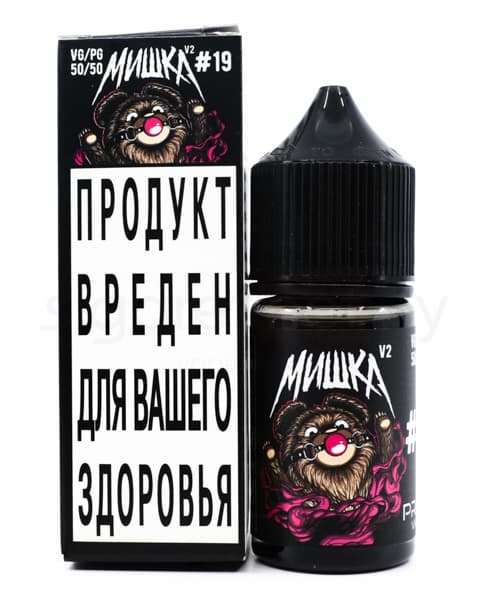 Жидкость МИШКА V2 #13 30 мл ( 17 ± 3 мг ) ( Ягодное Мороженое )