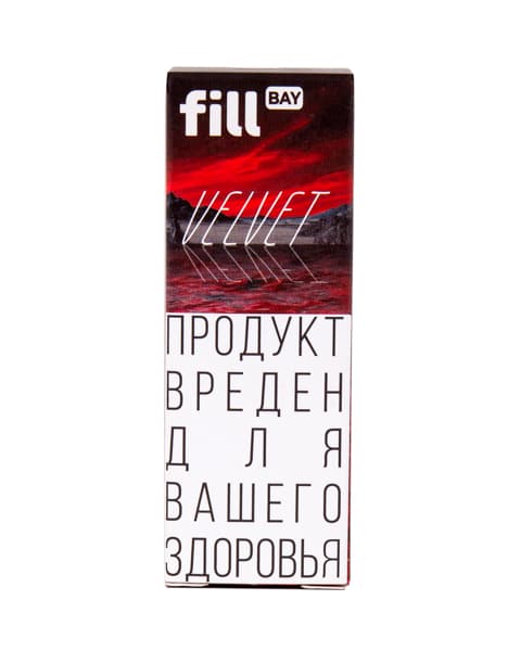 Жидкость fill BAY - Velvet ( Вишневый Компот ) 25 мл ( 15 ± 3 мг ) РБ