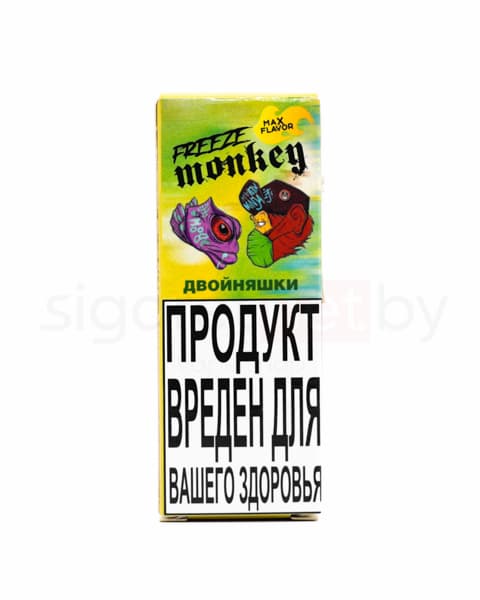 Жидкость Freeze Monkey MAX FLAVOR SALT - Двойняшки 30 мл ( 15 ± 3 мг ) ( Яблоко Груша )
