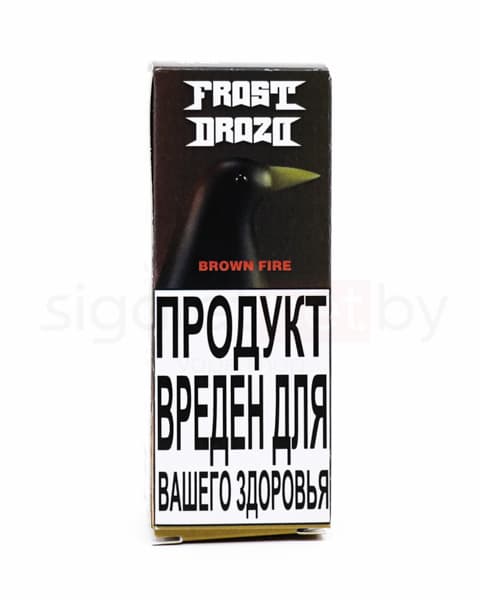 Жидкость Frost Drozd SALT - Brown Fire 30 мл ( 15 ± 3 мг ) ( Клубничный Щербет )