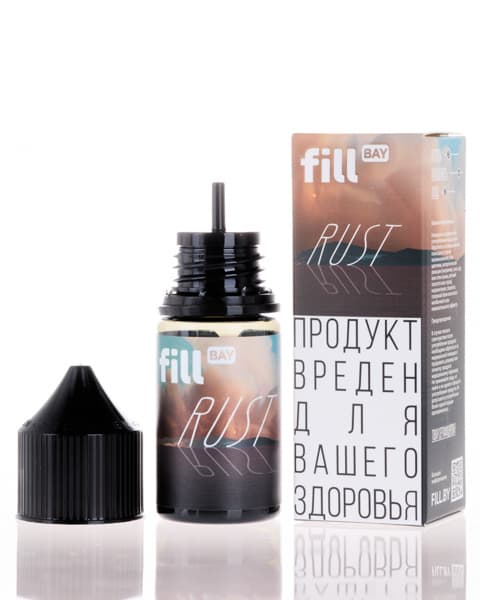 Жидкость fill BAY - Rust ( Ванильная Кола ) 25 мл ( 15 ± 3 мг )