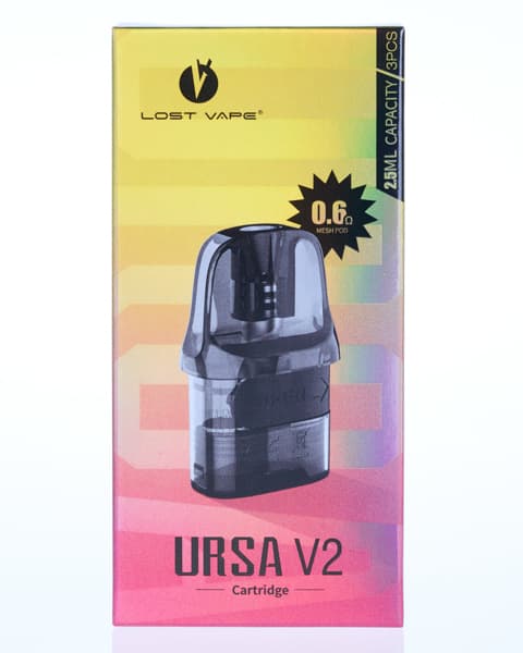 Картридж 2.5 мл для Lost Vape Ursa Nano S / Ursa Nano / Ursa Baby ( Mesh 0.6 Ом ) V3