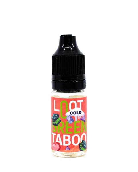 Жидкость Loot Cold SALT - Green Taboo 10 мл ( 15 ± 3 мг ) ( Зеленое Яблоко )