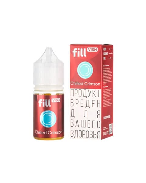 Жидкость fill VISH - Chilled Crimson ( Морозная Вишня ) 25 мл ( 17 ± 3 мг )