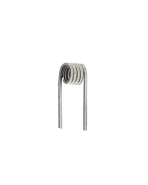 Спирали ( #177 ) Fused Clapton D=2,5 mm 5 витков R ~ 0,9 Om (2*0,2 Ni80 + 0,08 Ni80) - 2 шт