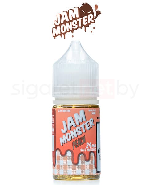 Жидкость Jam Monster SALT - Peach ( Теплый Тост с Маслом и Джемом из Персика ) 30 мл ( 20 мг )
