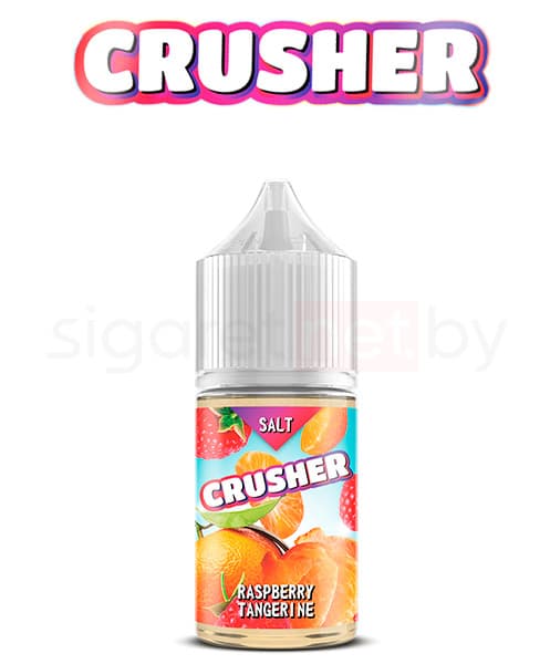 Жидкость Crusher SALT - Raspberry Tangerine ( Яркий Микс Малины и Мандарина ) 30 мл ( 20 мг )