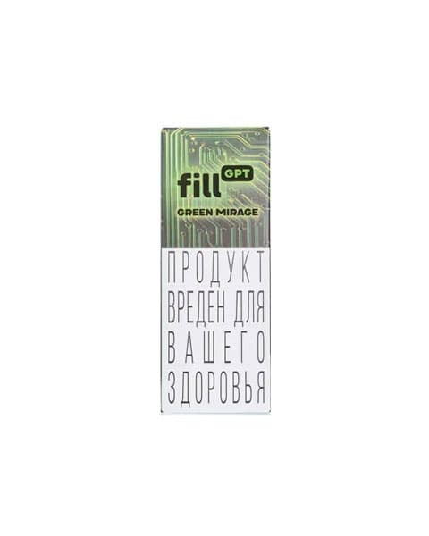 Огурец Мята Лайм – Жидкость fill GPT Green Mirage 25 мл ( 15 ± 3 мг )