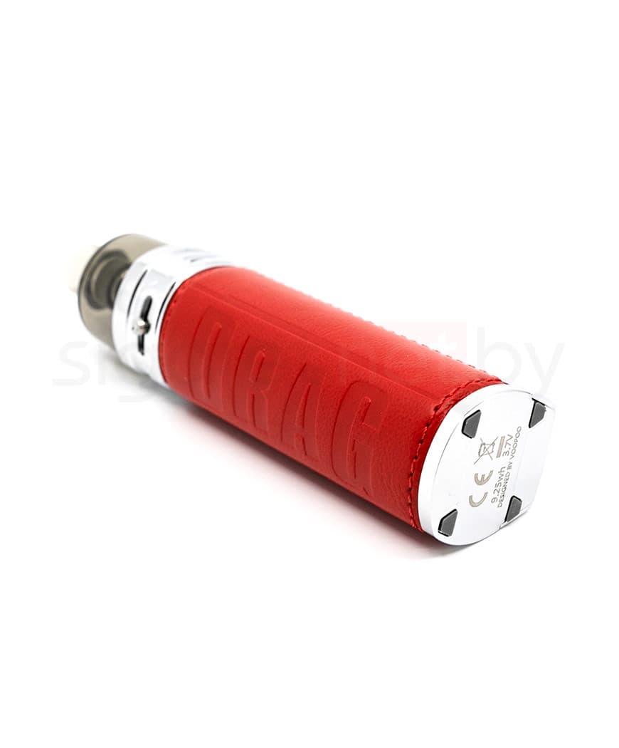 Стартовый комплект VOOPOO DRAG S 60W VW Pod  - 4,5 мл 2500 mAh ( Серебристо - Красный )